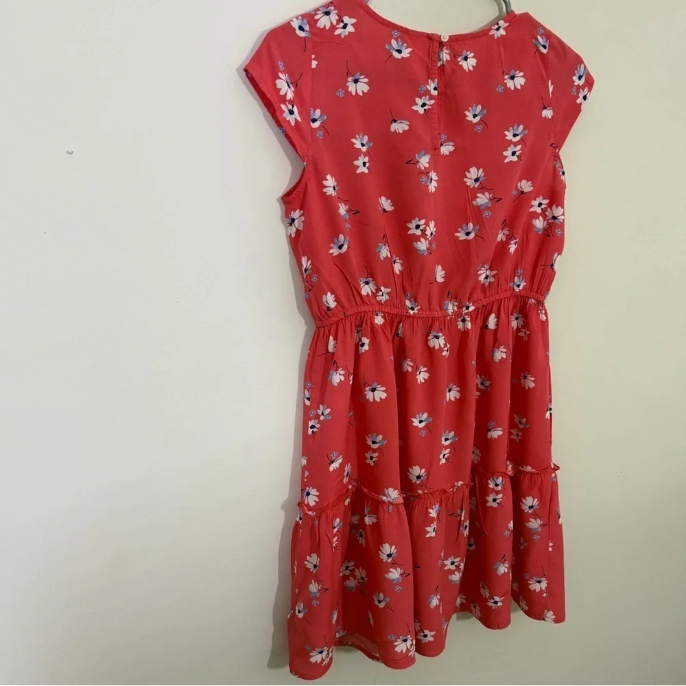 OshKosh B'gosh girls Red Dress with Floral Pattern